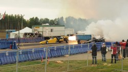 Jet-Dragster vor dem Start