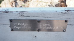 Maligne Canyon Brücke