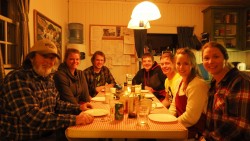 Gemütlicher Abend im Cookhouse