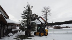 Leiteraufbau mit Skid-Steer