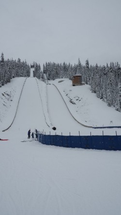 Die alte Skisprung-Anlage